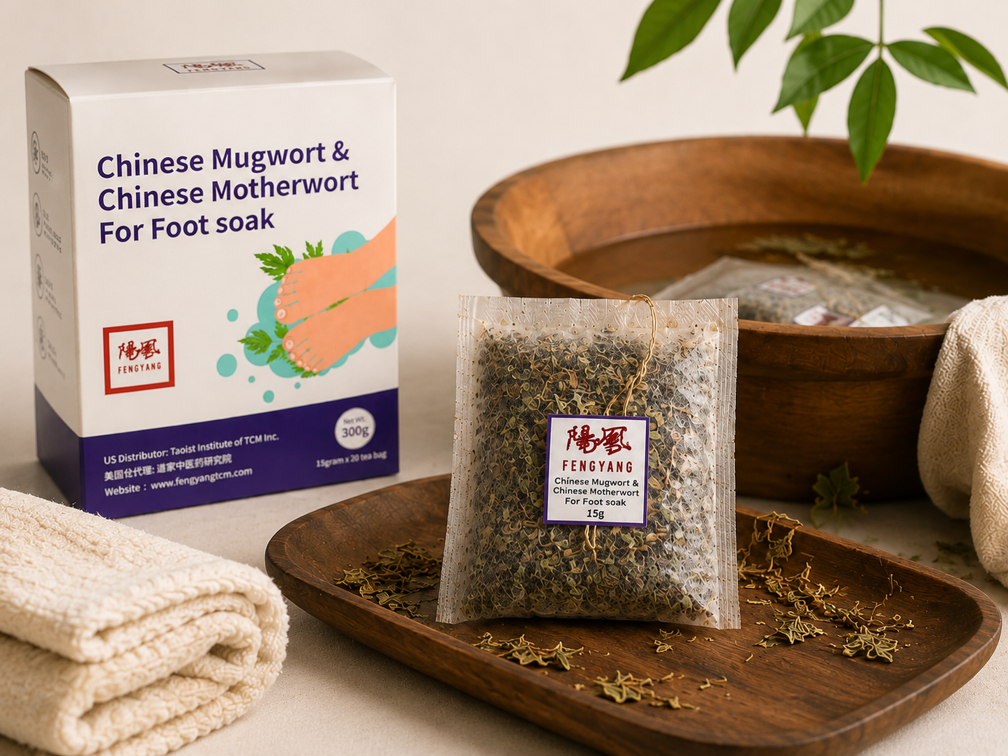 Yi Mu Cao (Chinese Motherwort) Foot Soak